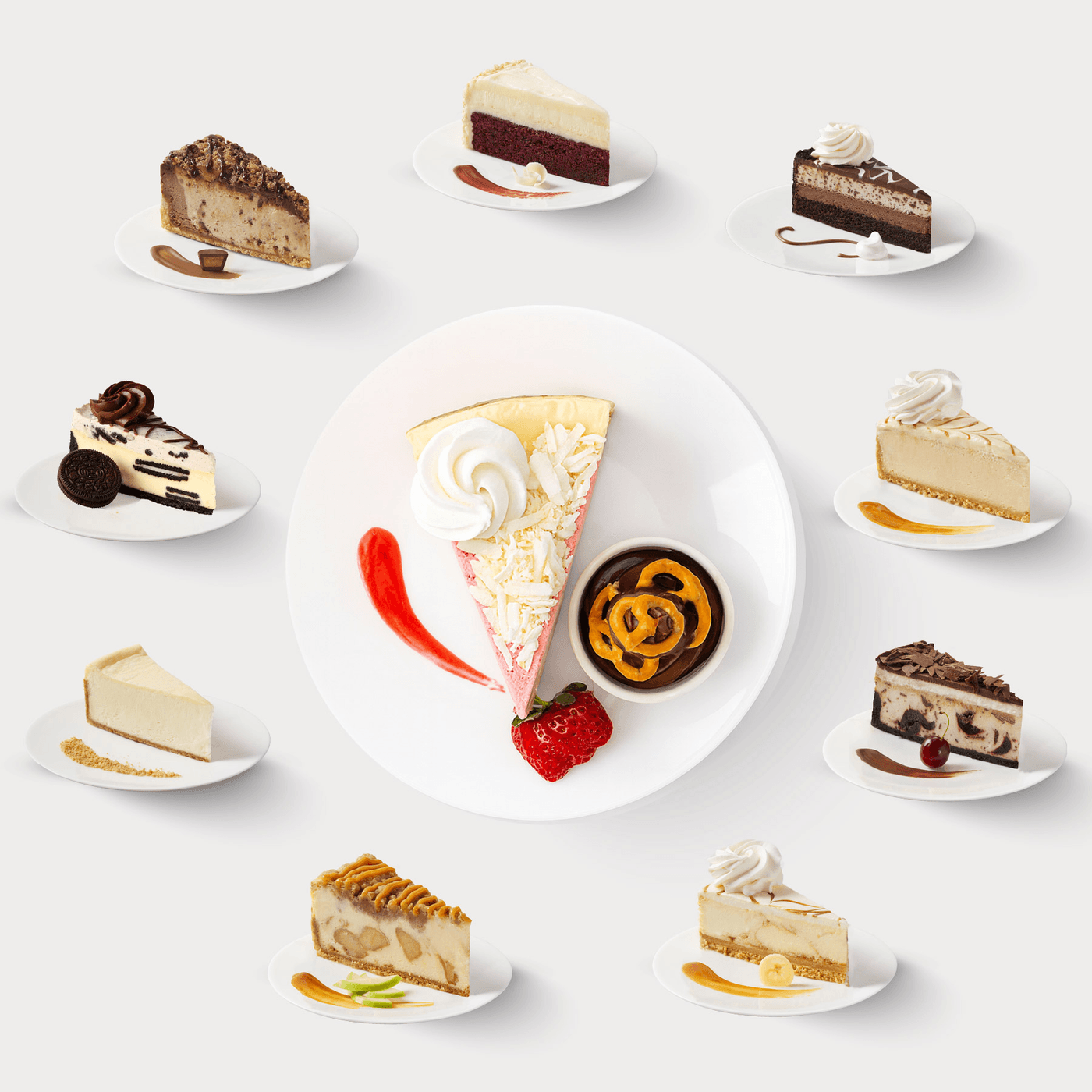 The Cheesecake Factory Bakery Desserts by La Diperie