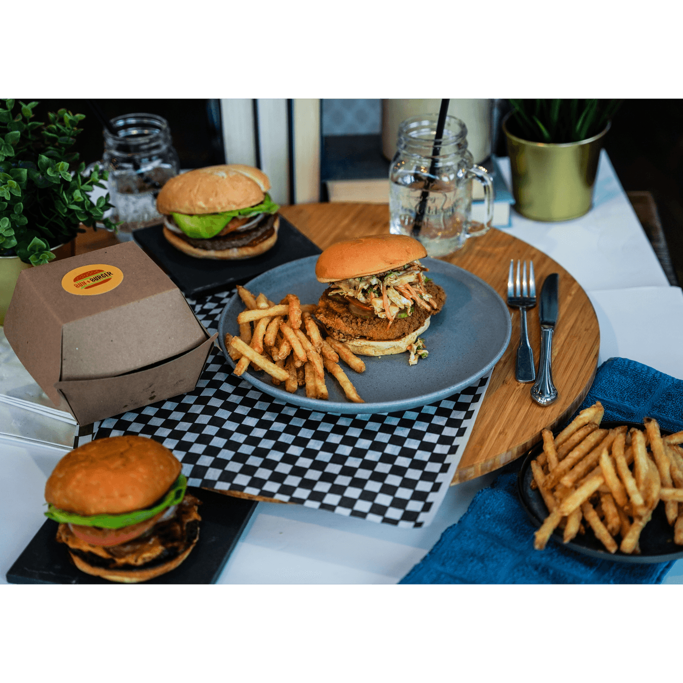 Bun + Burger