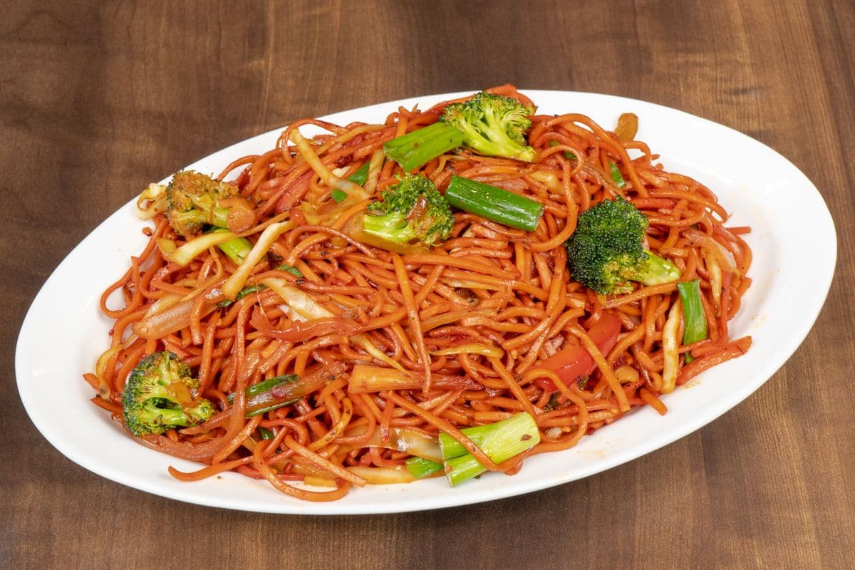 Manchurian Vegetable Chow Mein