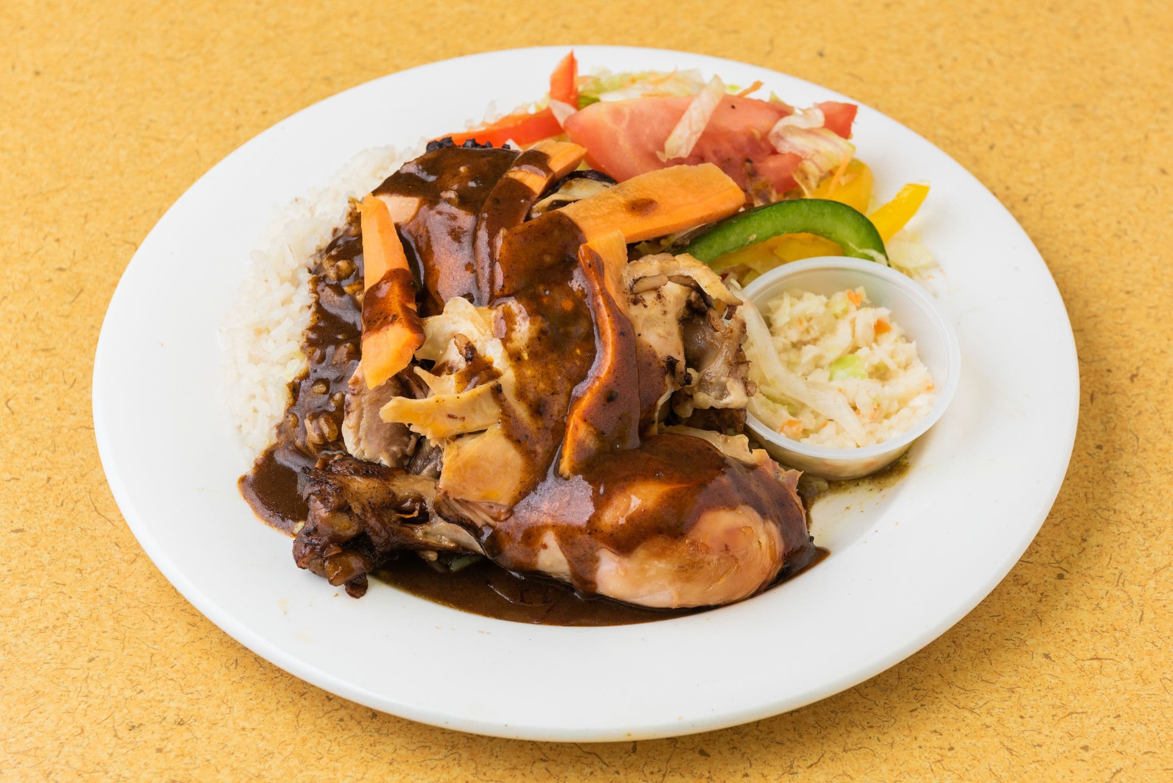 Stew Chicken Dinner