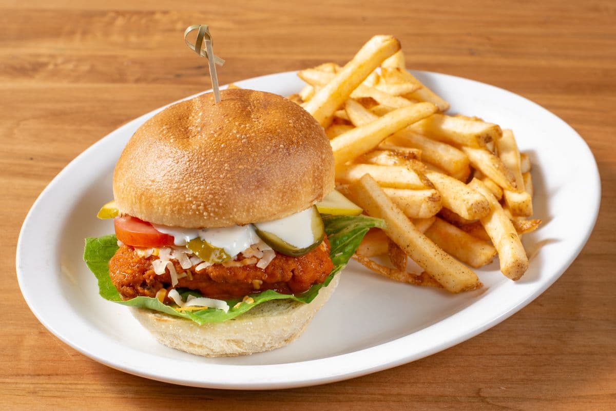 Fiery Buffalo Wild Chicken Crunch Sandwich
