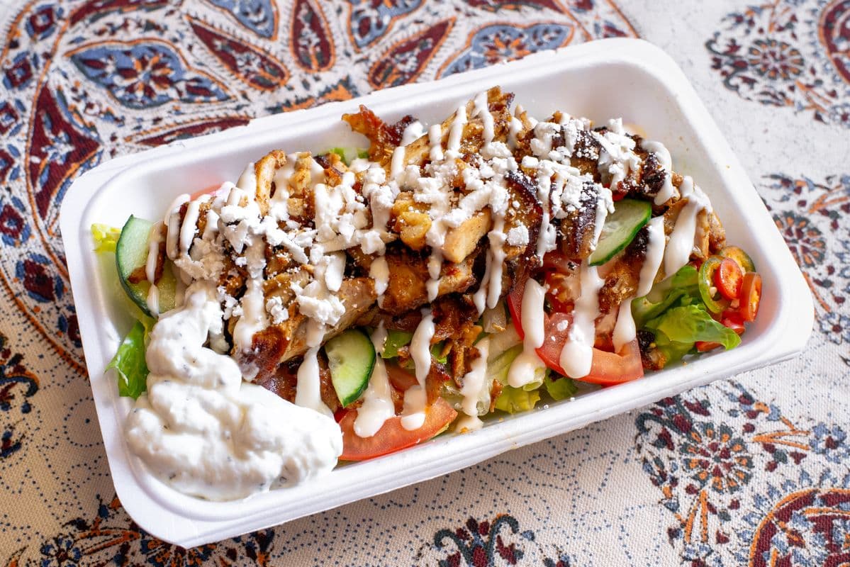 Caesar Donair Salad