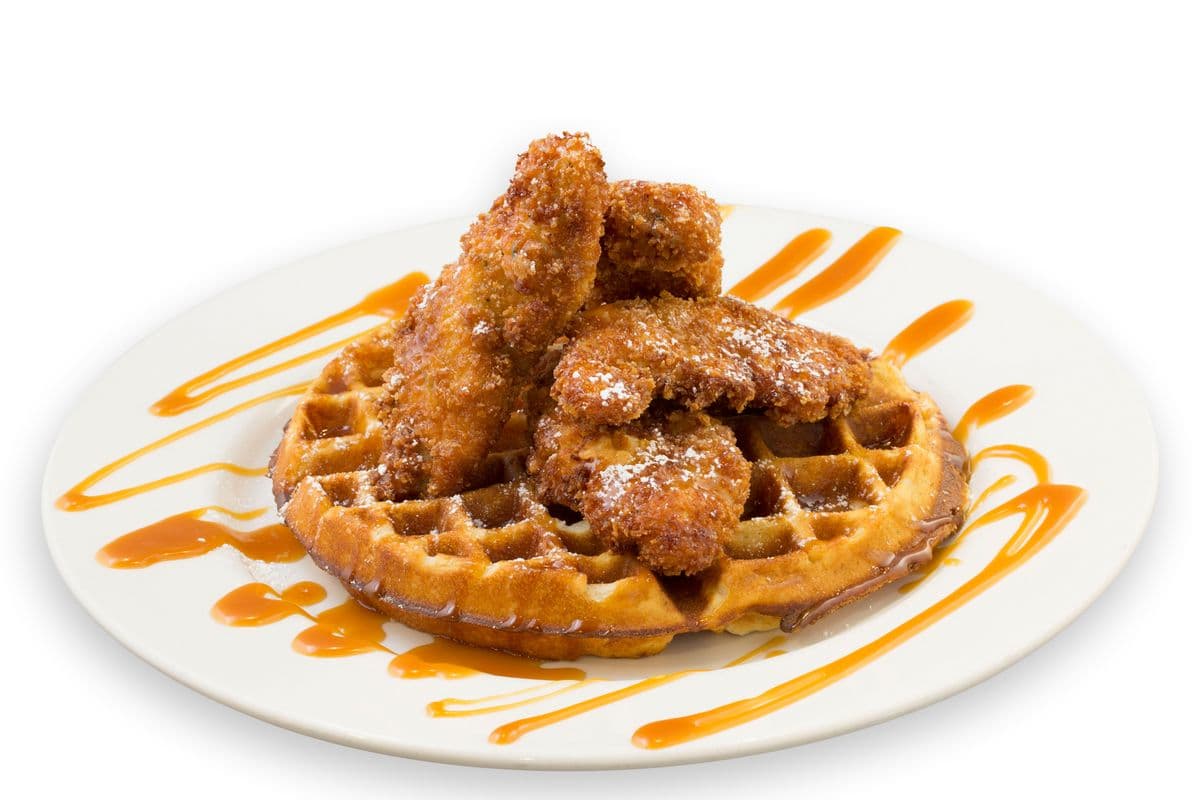 Waffle and Crispy Chicken