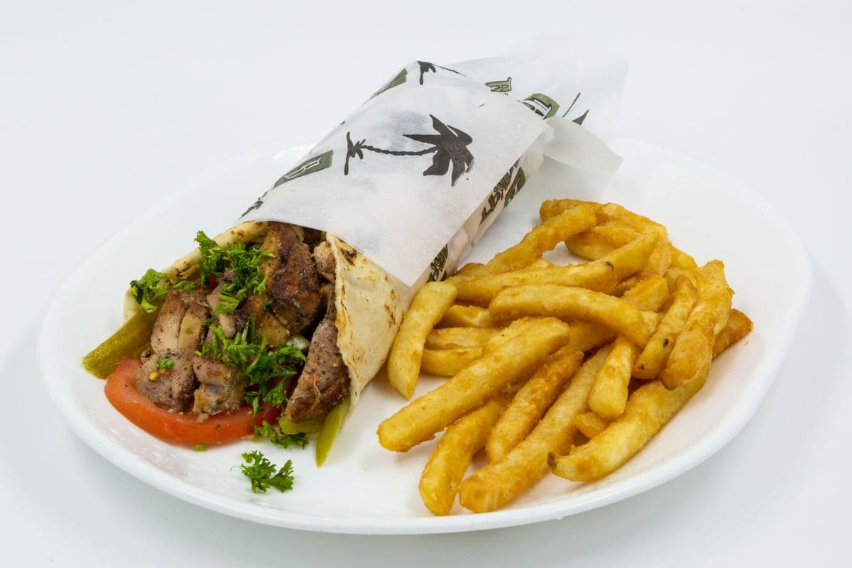 Chicken Shawarma Wrap Combo