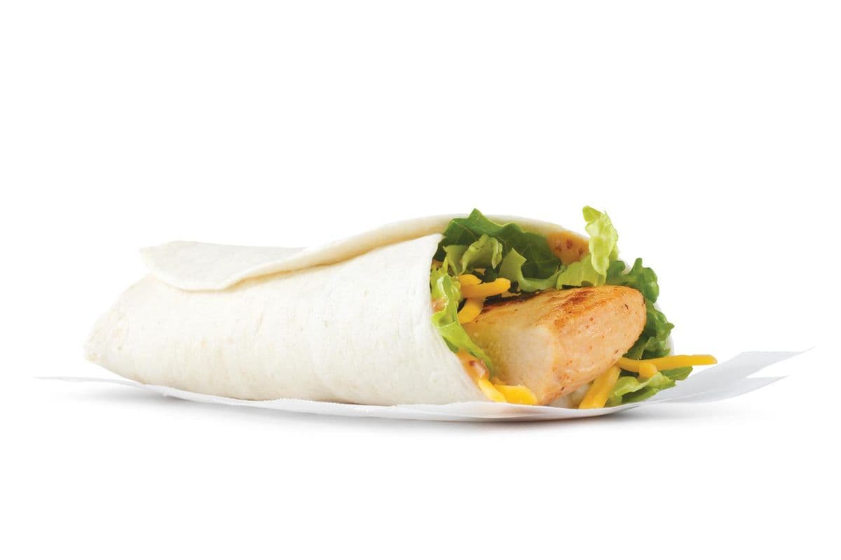 Wrap au poulet / Chicken Wrap (Cals: 280-350)