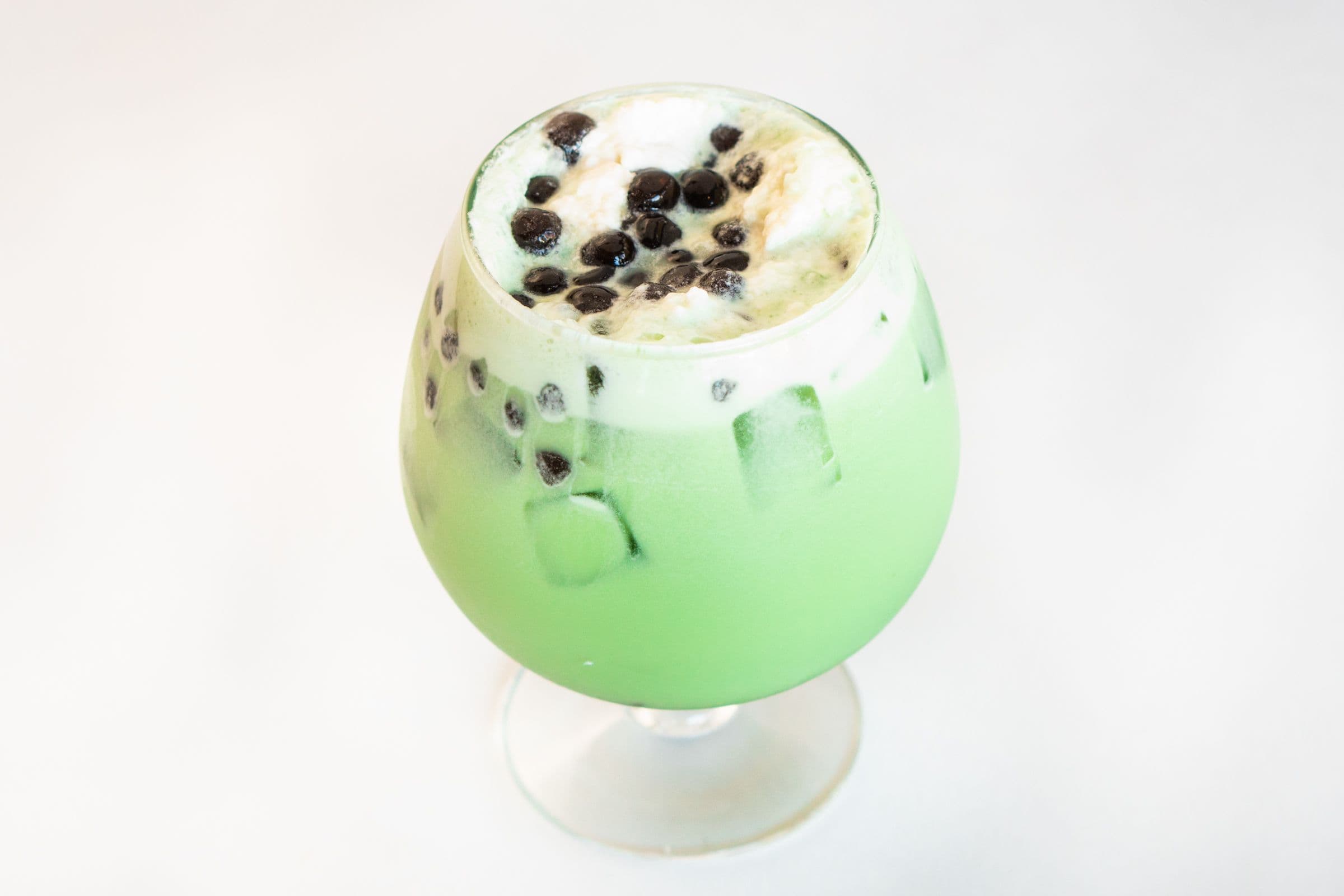 42. Pandan Milk Tea