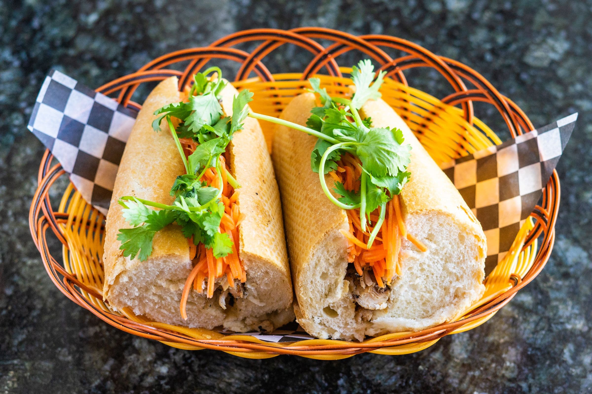 18C. Sate Chicken Sub - Banh Mi Ga