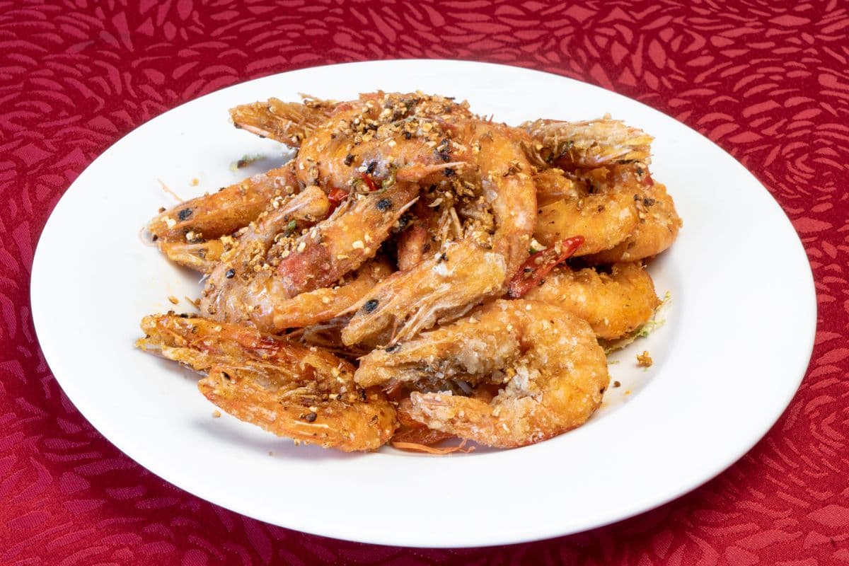 60. Shrimp (Shell On) with Salt and Pepper