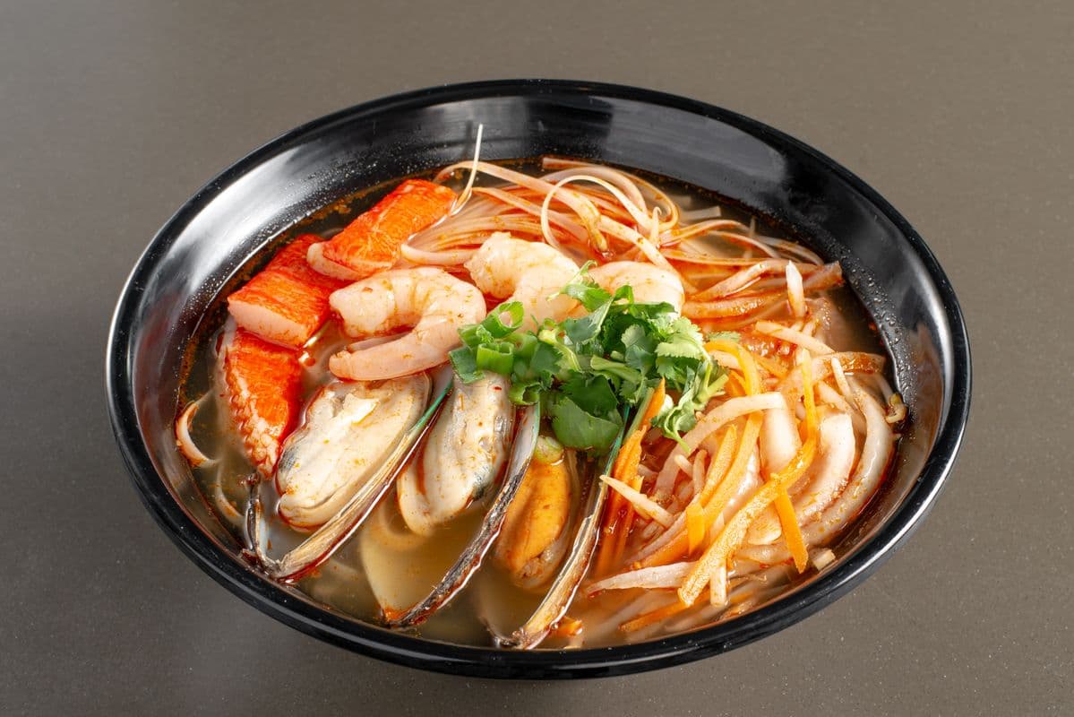 Seafood Tom Yum Noodle Soup