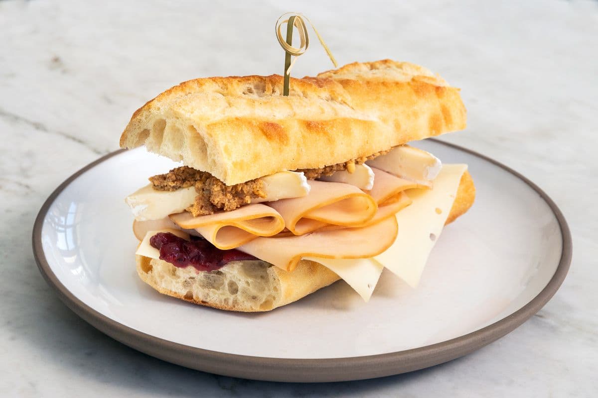 Turkey Bacon Baguette