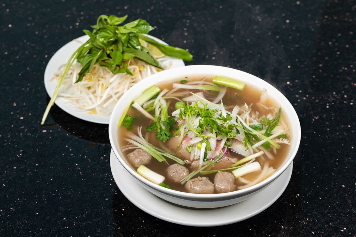 P01. House Special Noodle Soup - Pho Dac Biet