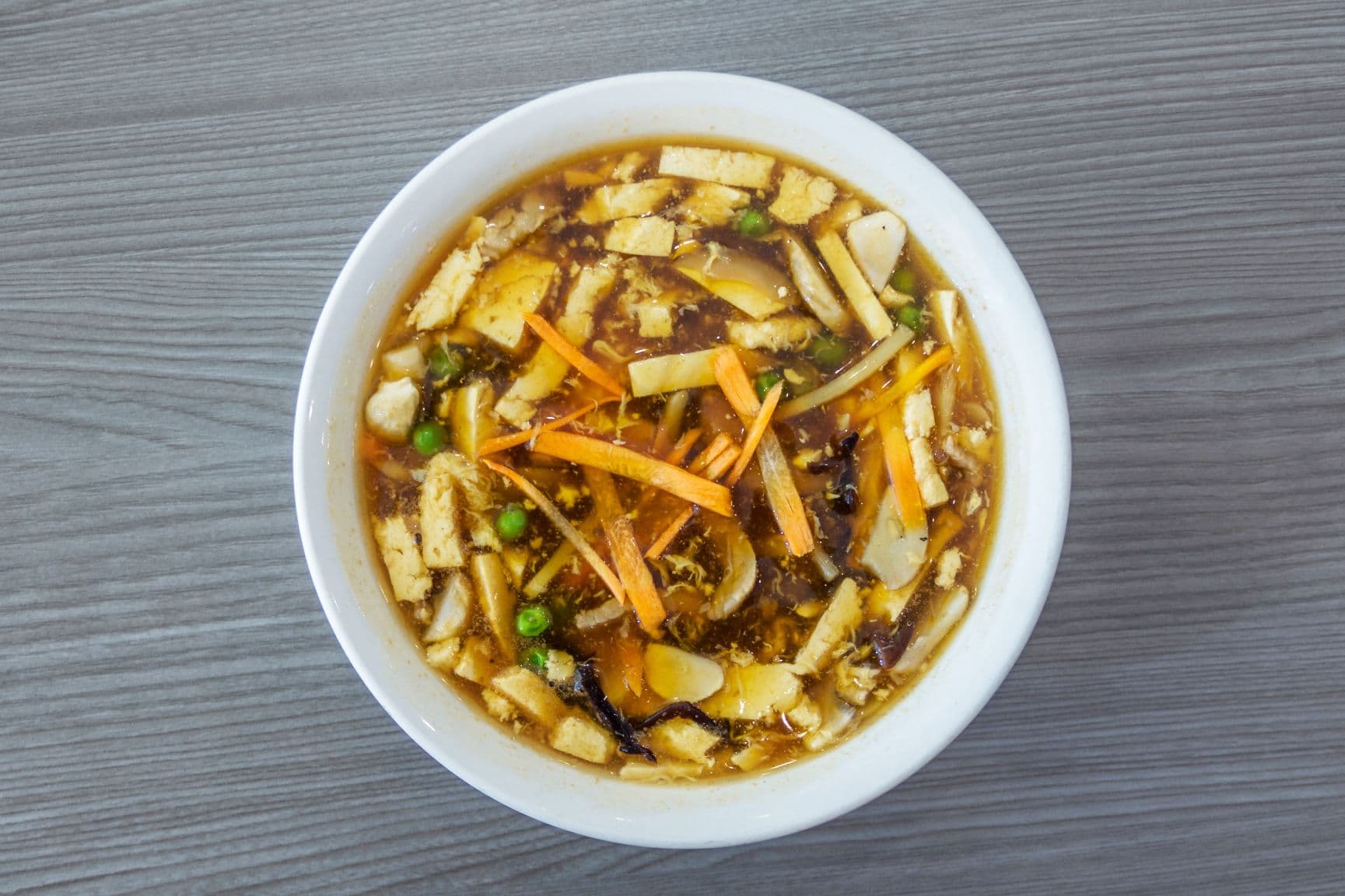 1. Hot-and-Sour Soup 酸辣湯
