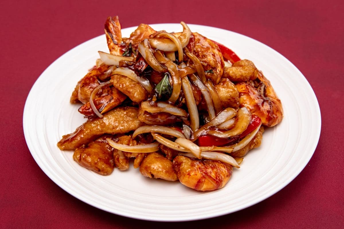 GS11. Deep-Fried Shrimp and Fish with Special Sauce