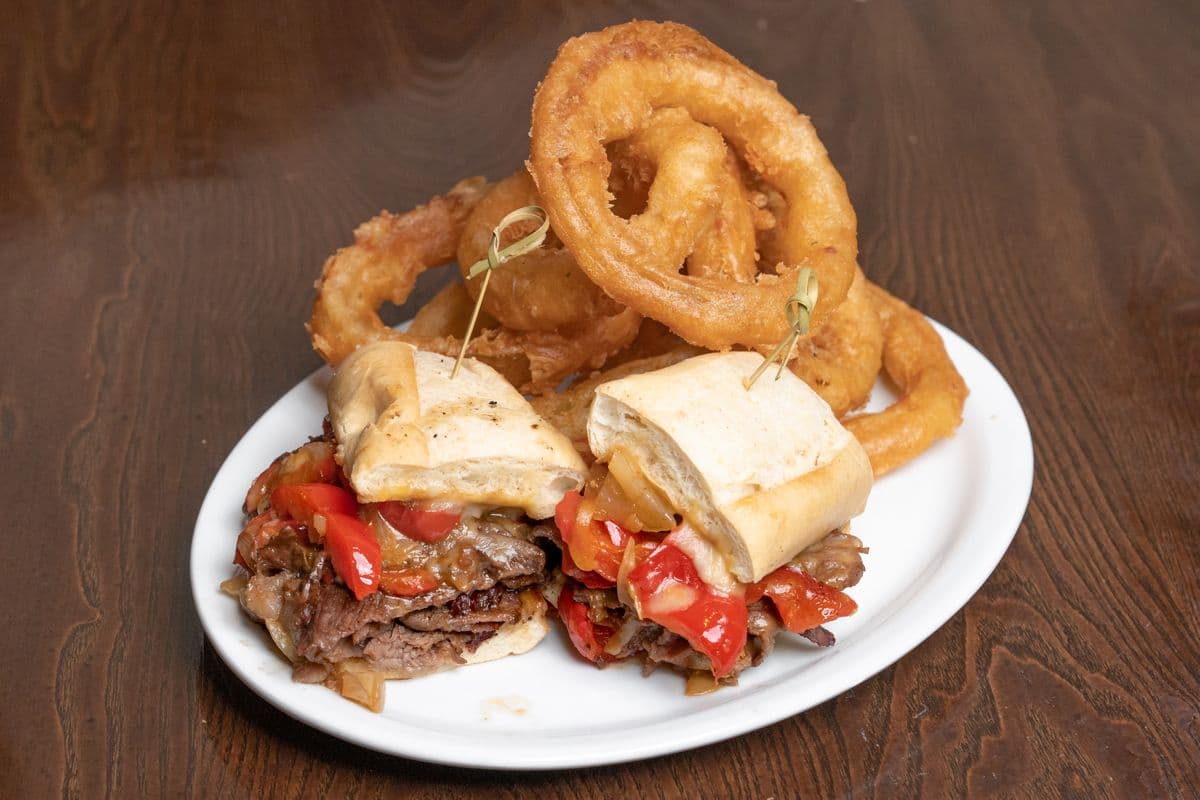 Smoked Beef Brisket Philly Sandwich