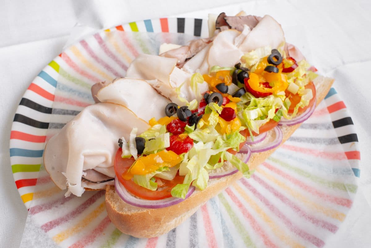1. Six-Inch The Lions Gate Panini (Turkey,Ham, and Roast beef)