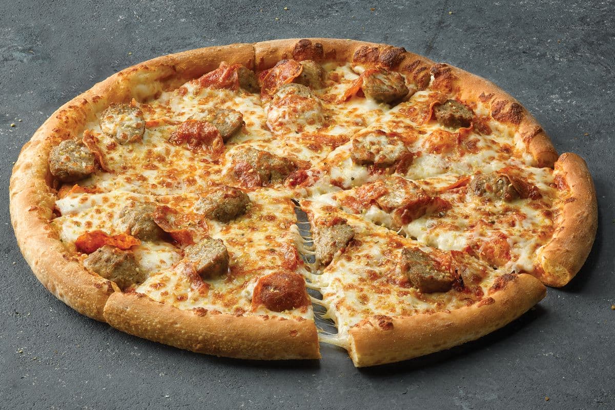 10'' Meatball Pepperoni Pizza