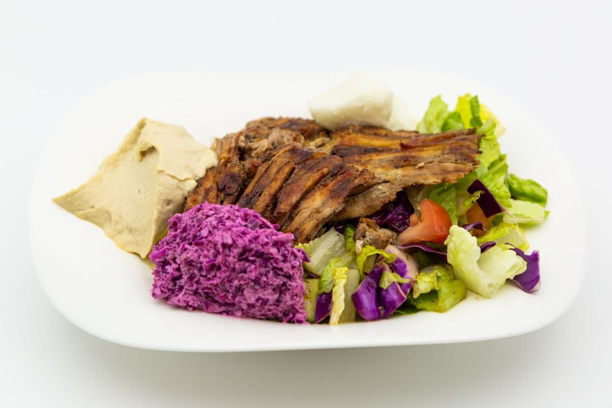 Barakat's Chicken and Rice with Half Salad