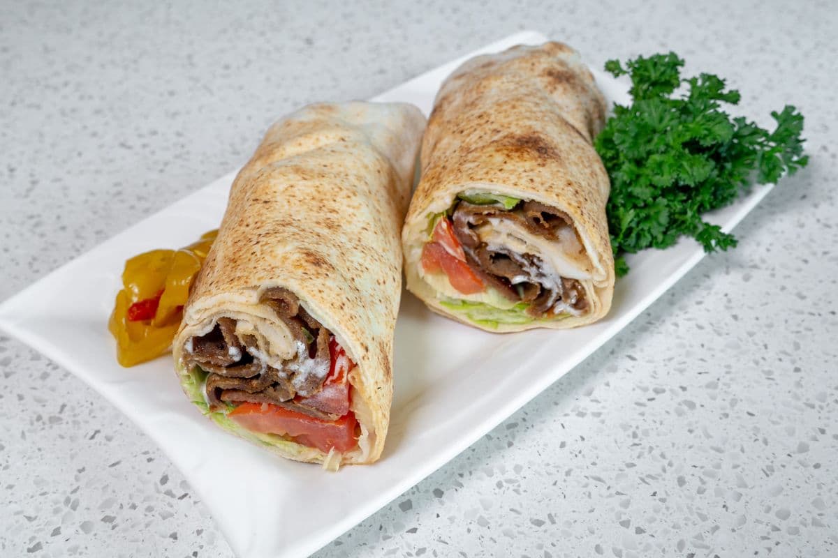 Large Beef Donair Wrap