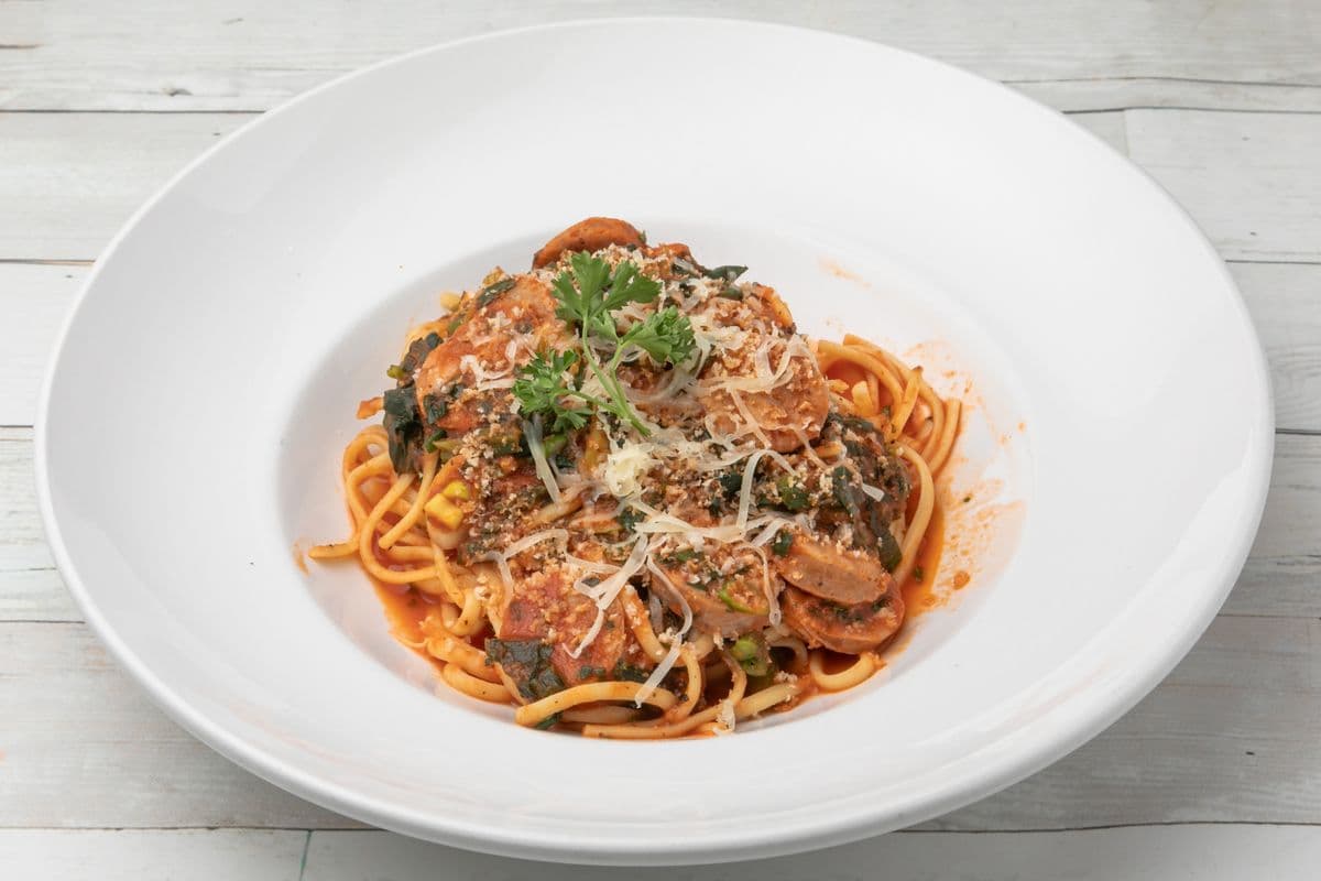 Linguine à la saucisse italienne / Italian Sausage Linguine
