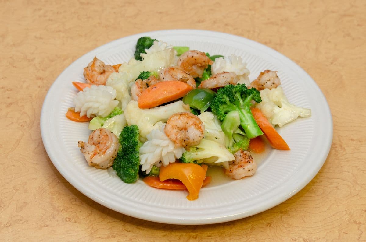 Seafood Stir Fried
