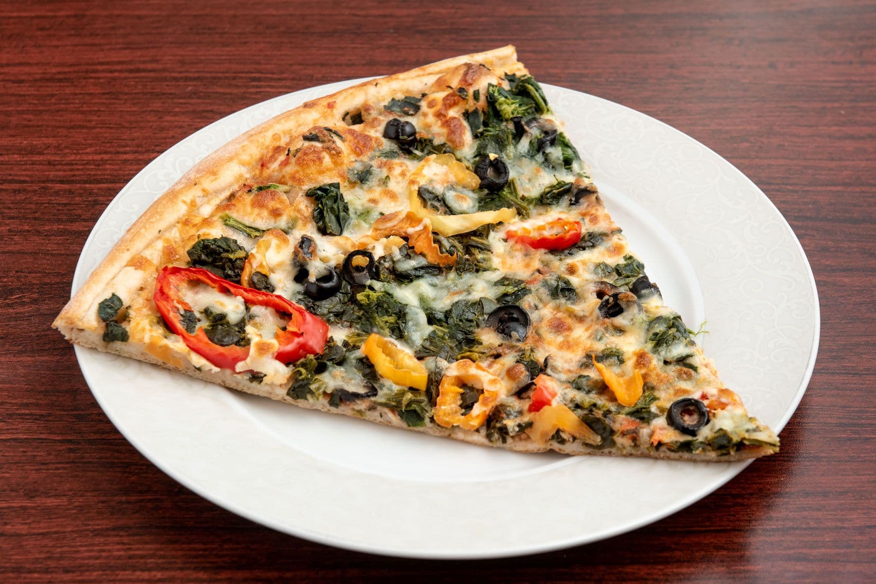 2. 14" Spinach Pizza