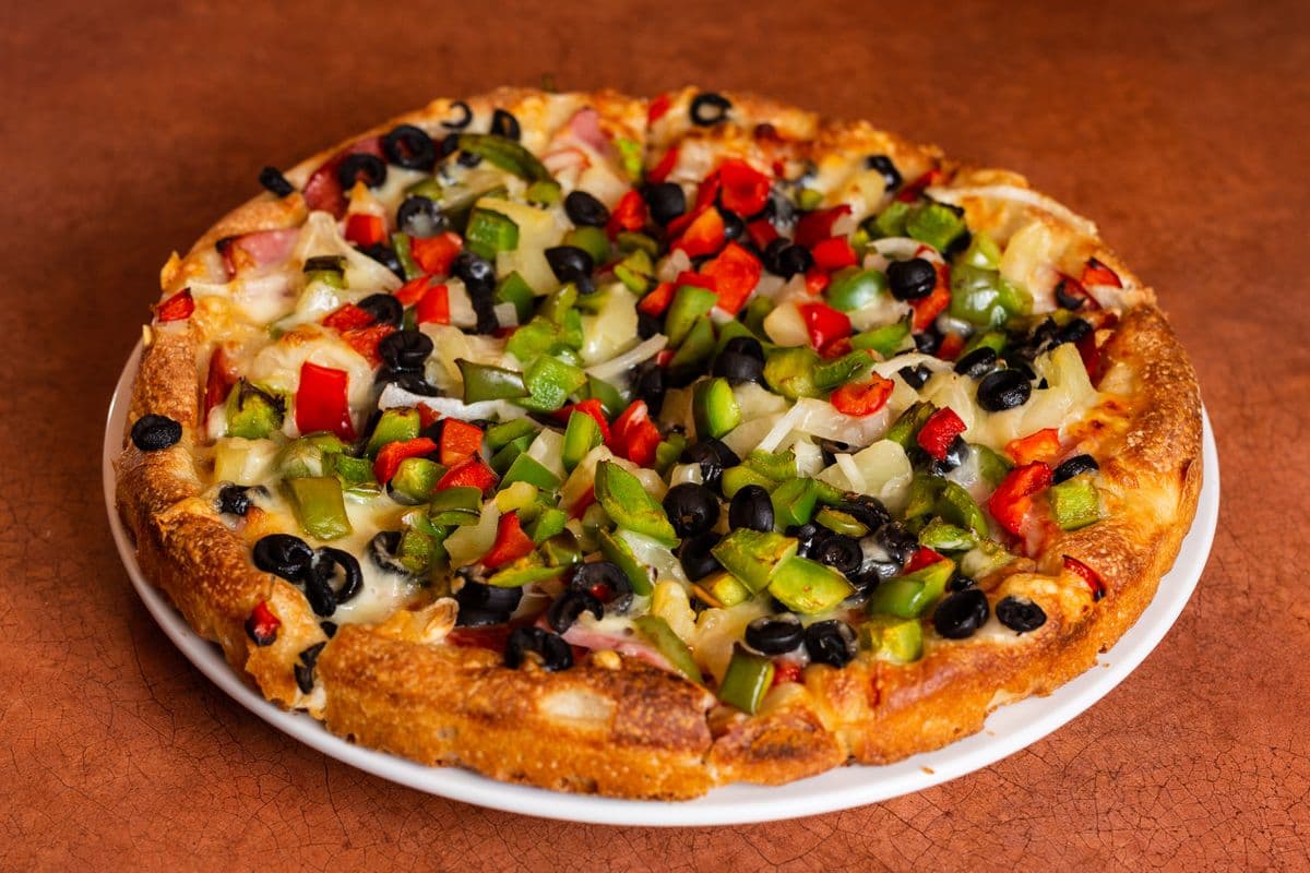 Small Canyon's Special Pizza
