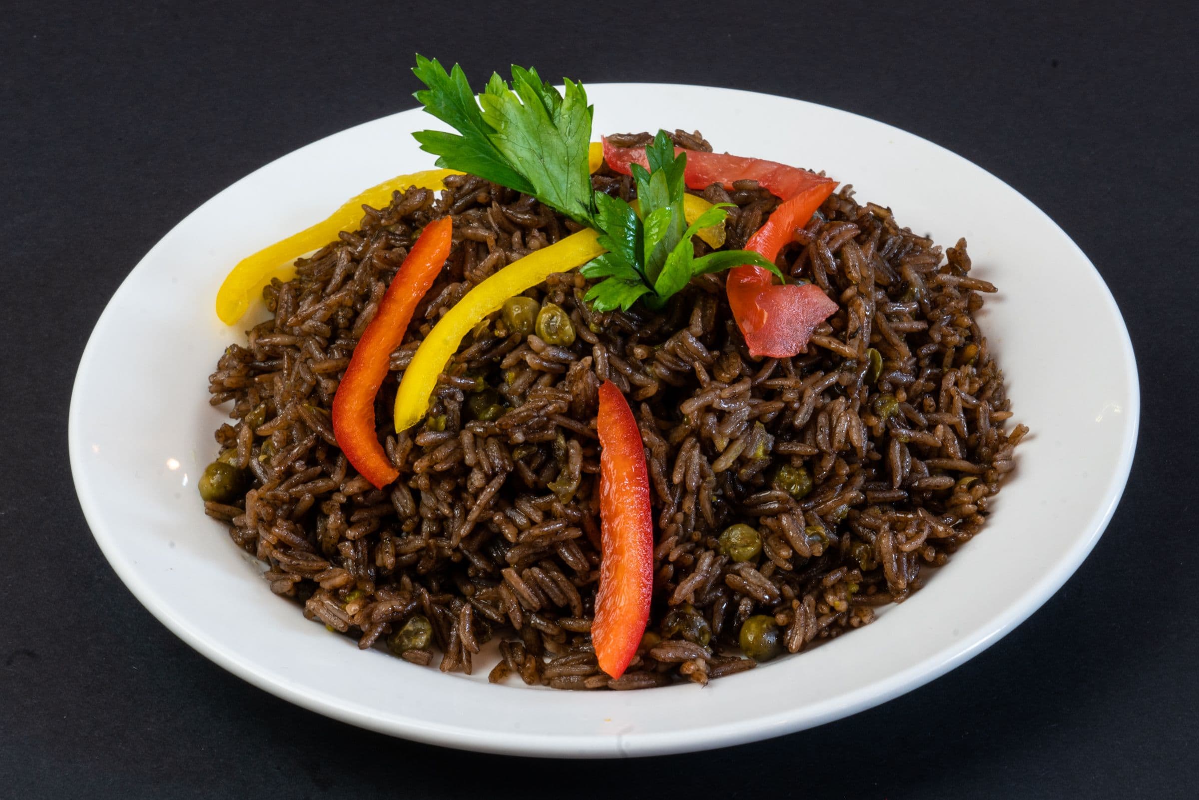Riz Djondjon au poulet (grand) / Chicken Black Muchroom Rice (Large)