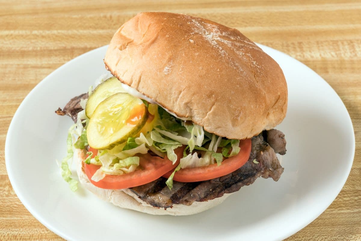 Steak on a Kaiser