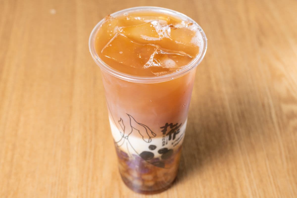 Caramel Oolong Latte