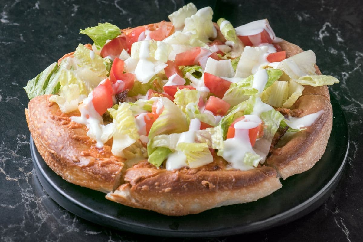 Large Donair Pizza