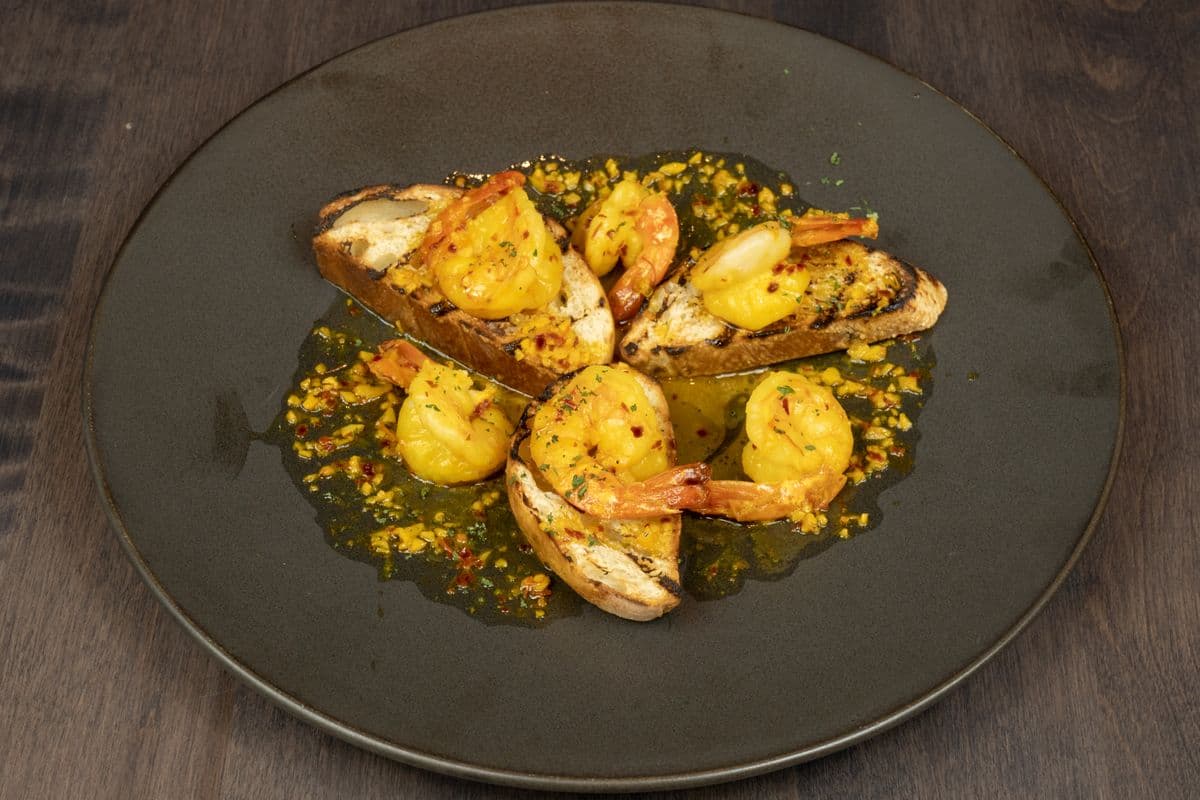 Shrimp Crostini