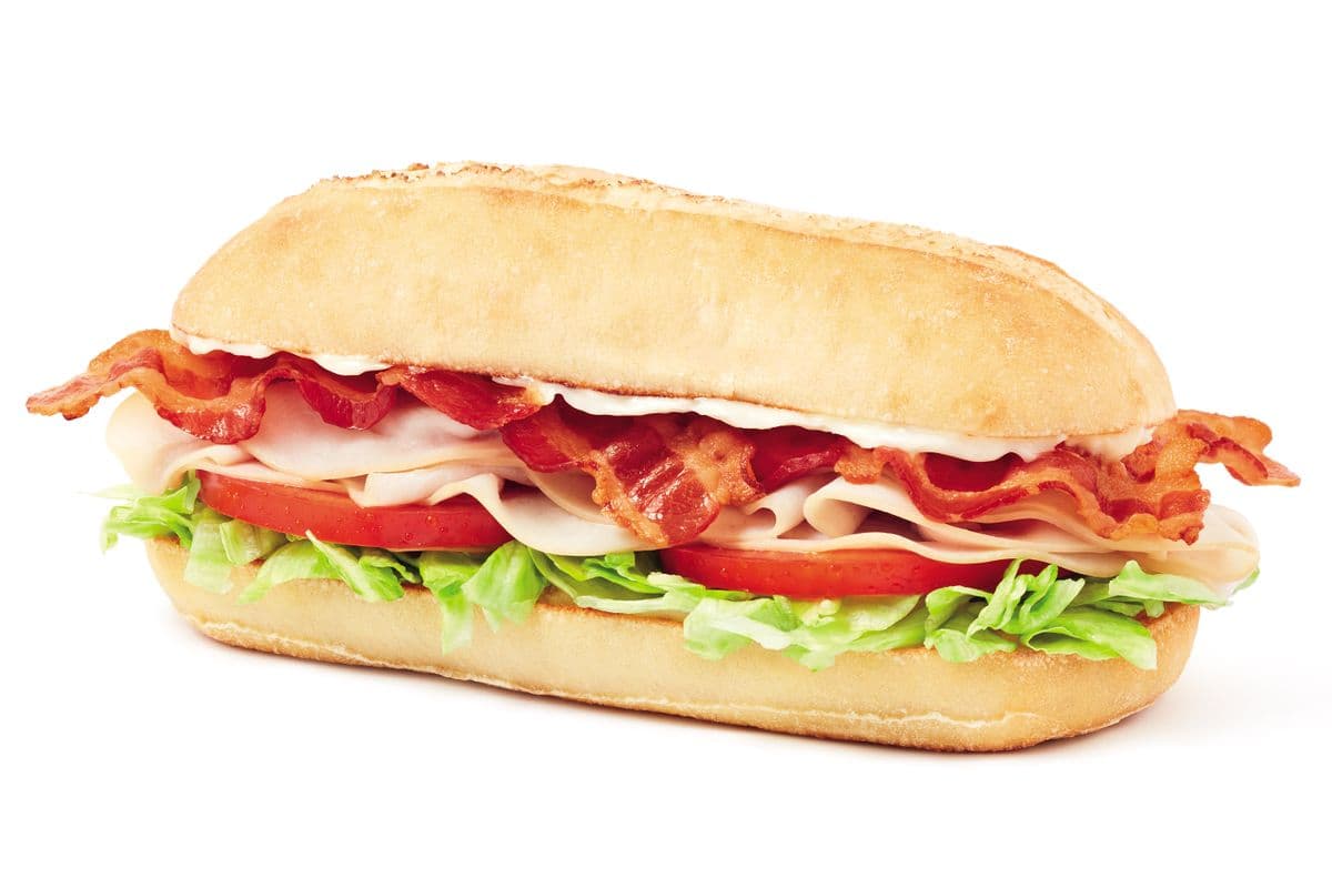 Large Turkey Bacon Club Sandwich