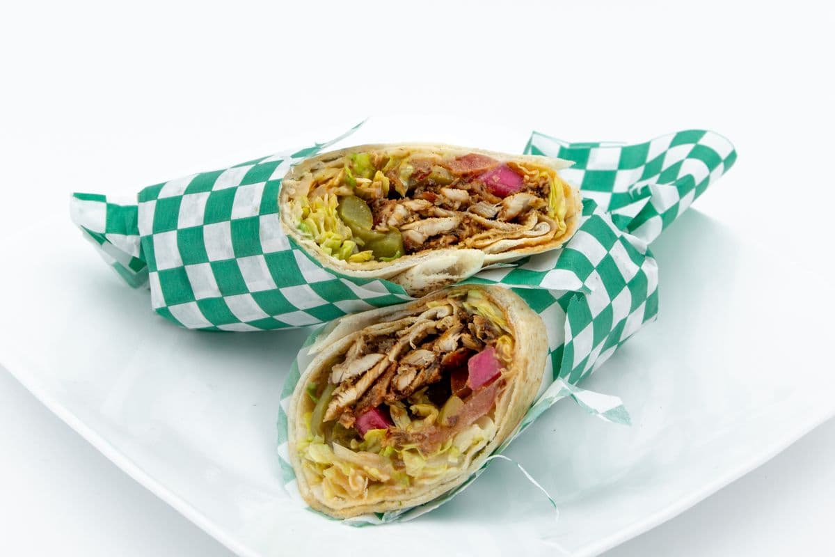 1. Chicken Shawarma Wrap