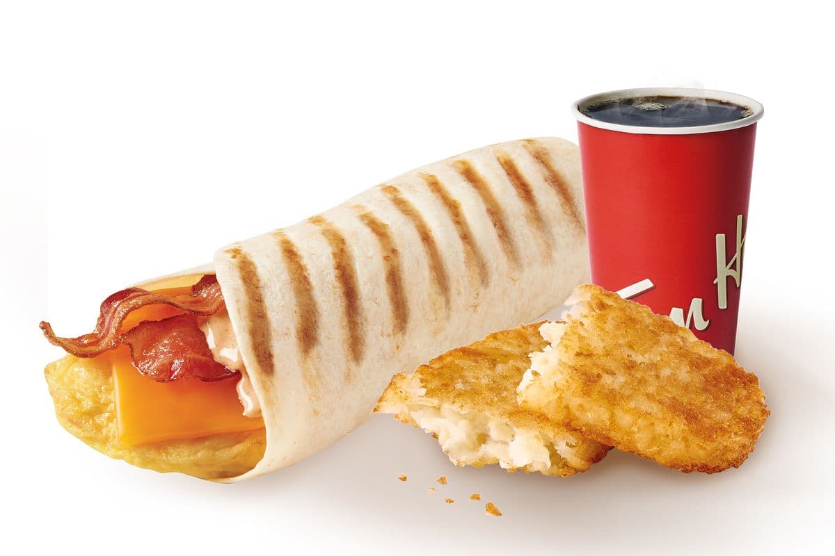Grilled Breakfast Wrap Meal
