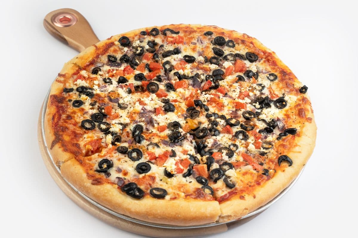 18" X-Large Korca's Greek Pizza