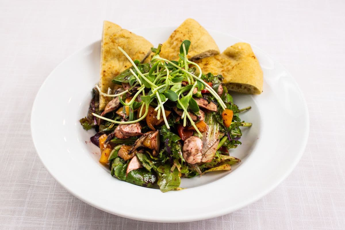 Basil and Blackberry Salad