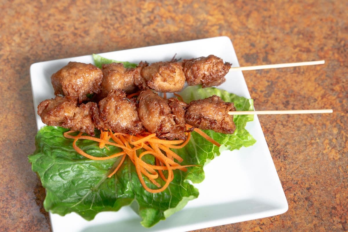Veggie Satay Kebab (2 pcs)