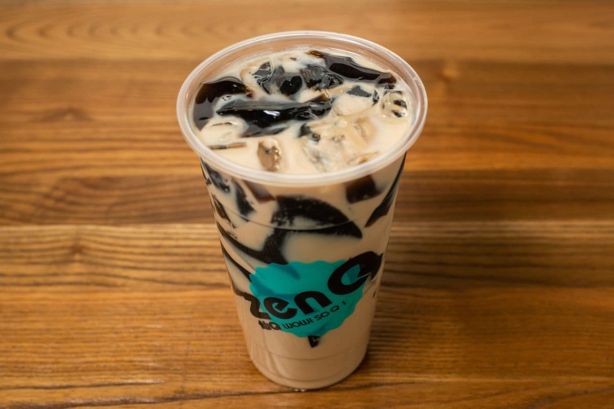 ZenQ Milk Tea with Grass Jelly