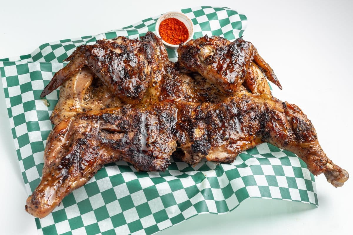 Poulet entier barbecue / Whole BBQ Chicken