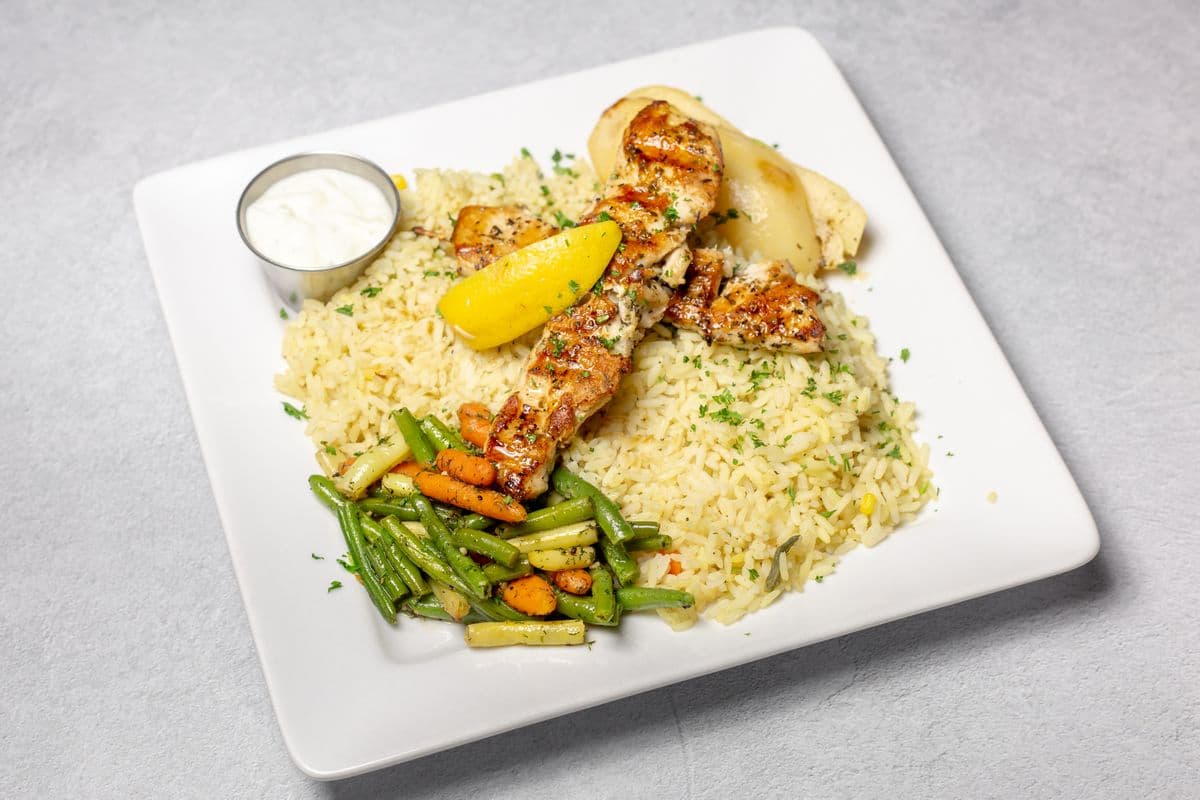 Chicken Souvlaki (2 Skewers)