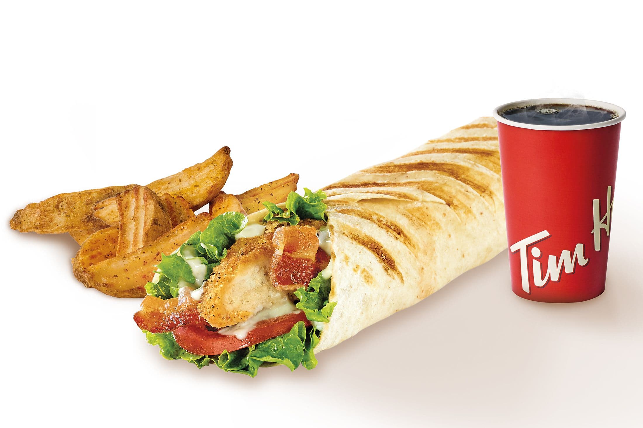 Chicken Bacon Ranch Wrap Meal