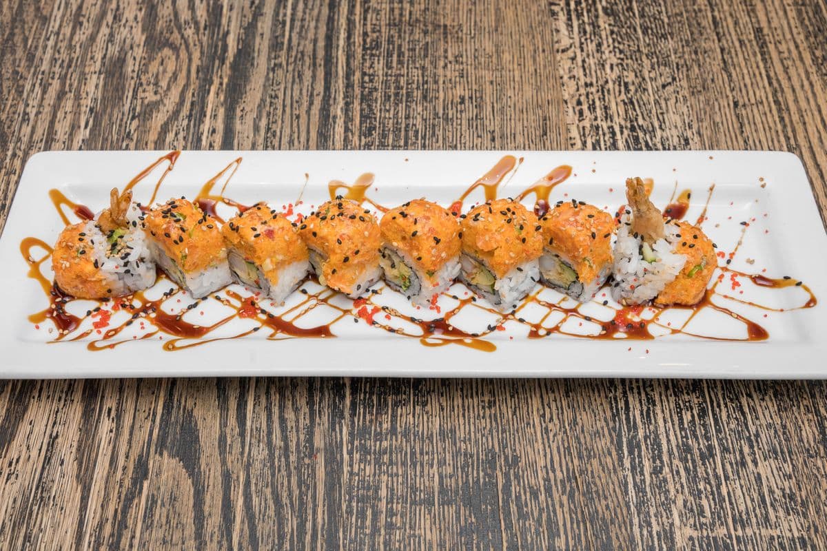 R15. Maki bateau dragon orange