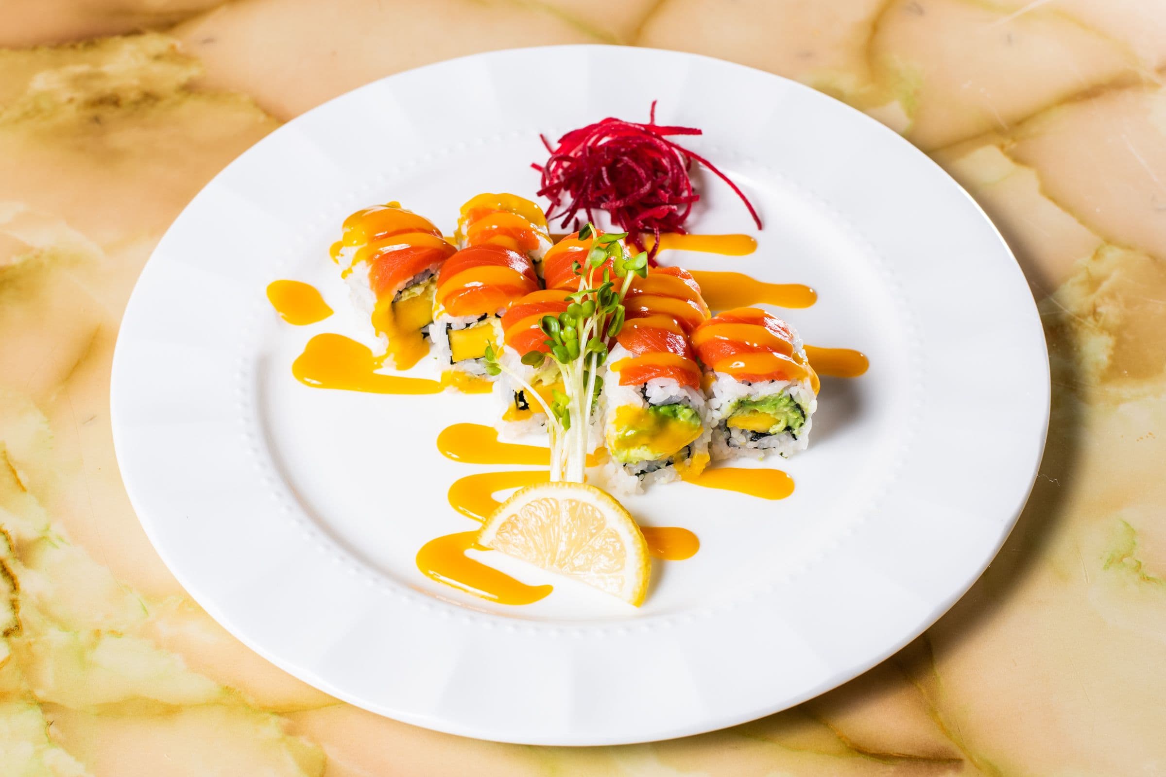 Salmon Mango Roll