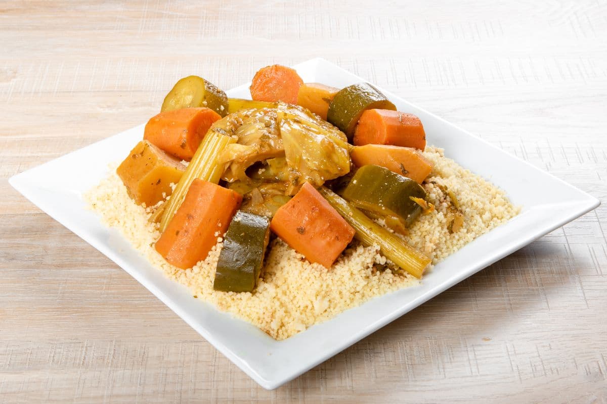 Plat de couscous