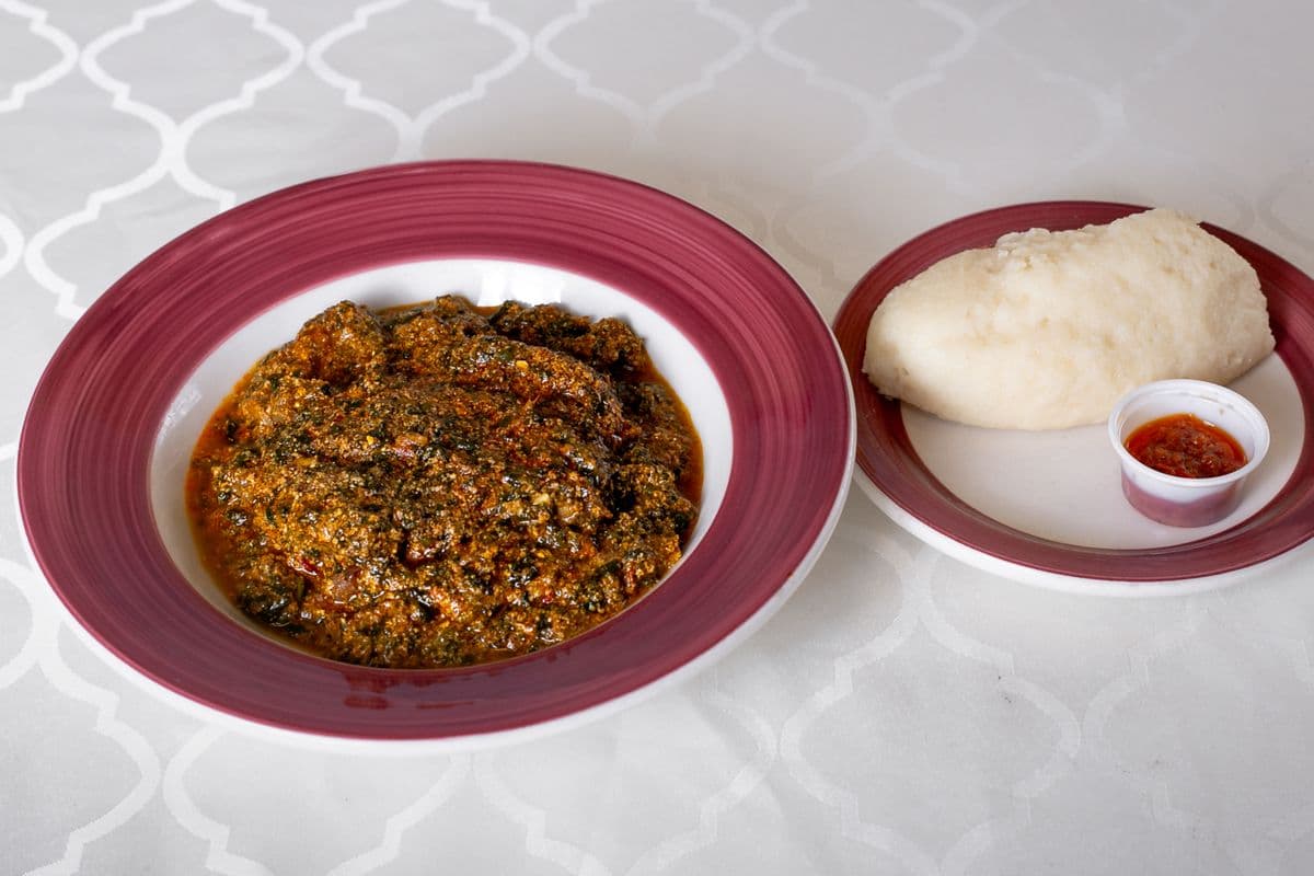 Egusi and Fufu