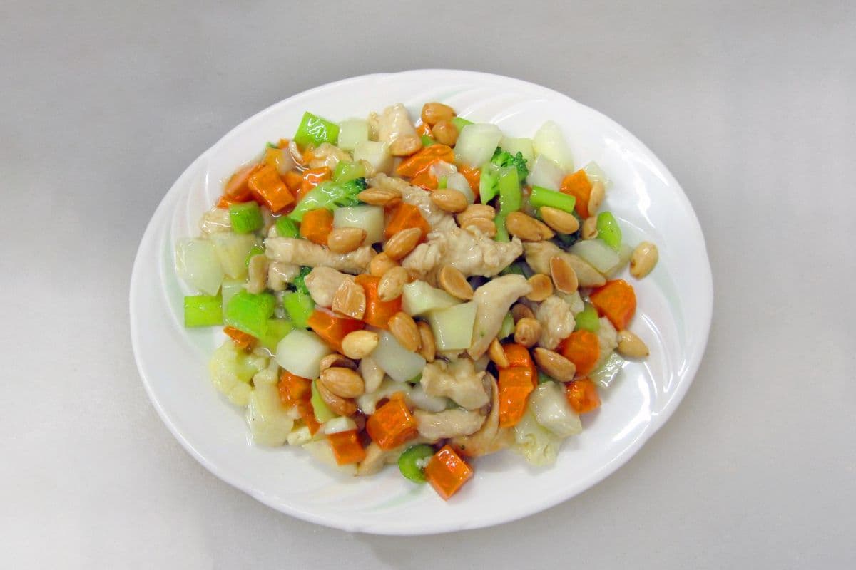 36. Chicken and Mixed Vegetables