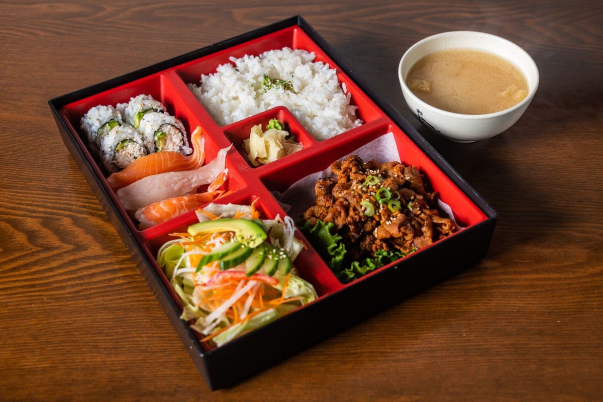 Spicy Pork Bento