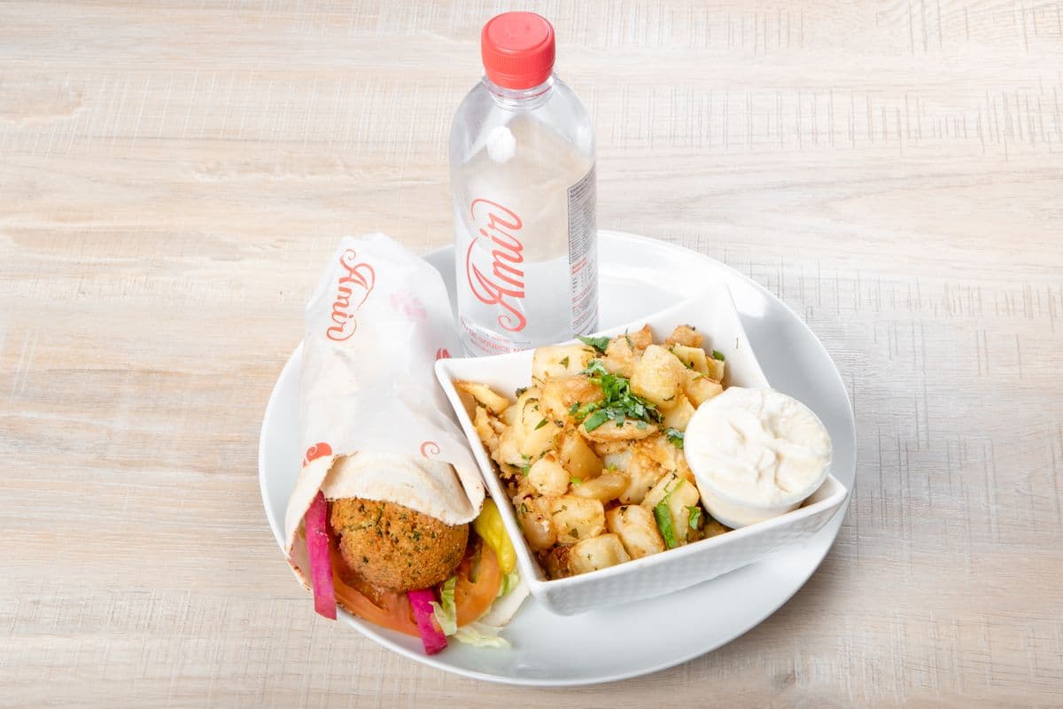 Trio pita aux falafels