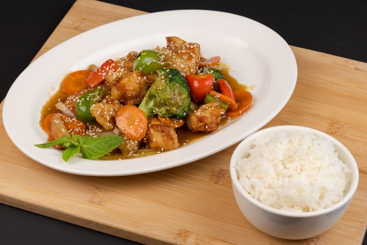 ST13. General Tao's Served with Rice