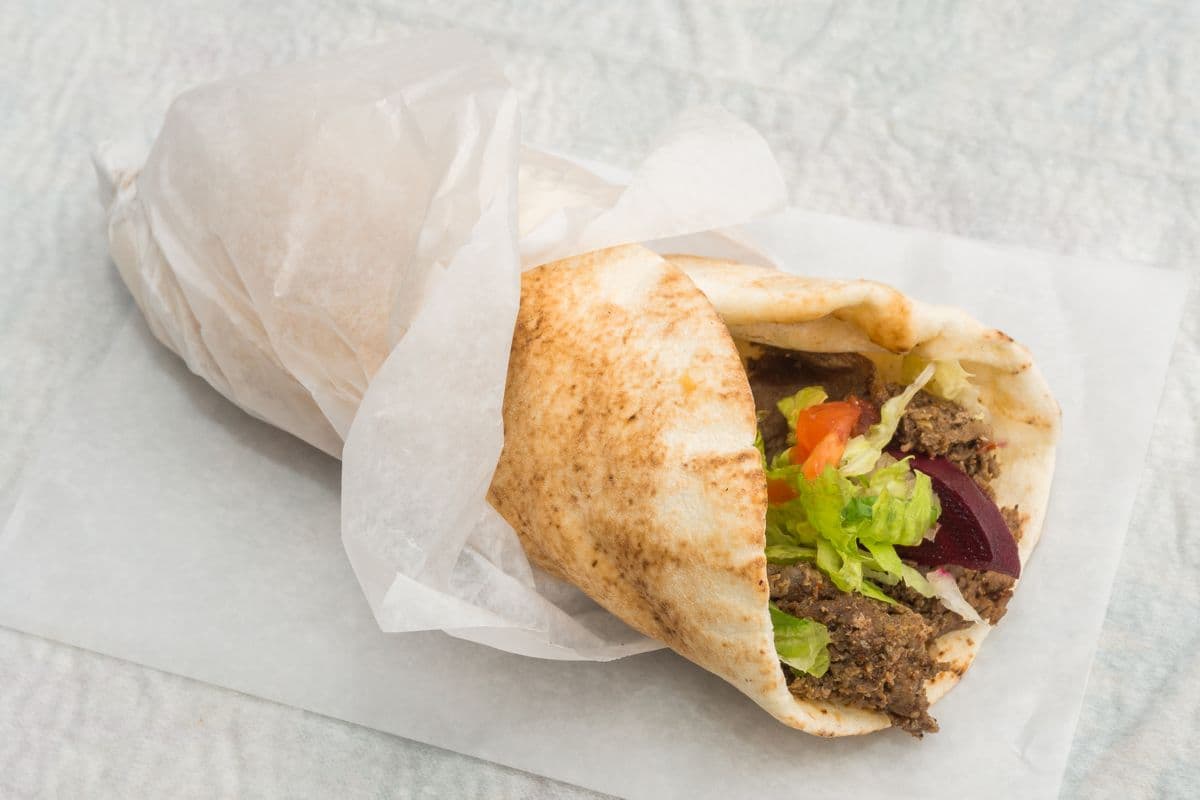 Lamb Shawrma Wrap